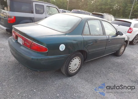 2000 Buick Century Custom из США, поврежденный, VIN 2G4WS52J3Y1114092